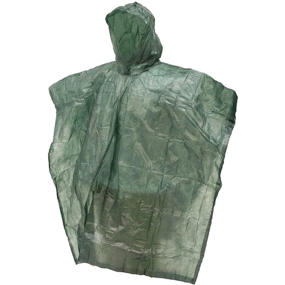 Frogg Togg Emergency Poncho Dark Green