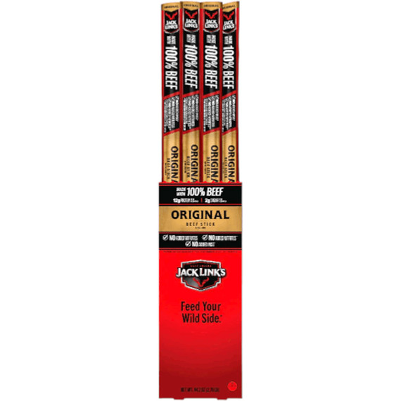 Jack Links Original Beef Sticks 144ct (24 Per Case/6 Cases)