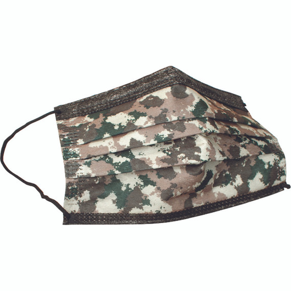 Em95 Face Mask Camo Clip Strip 12pk