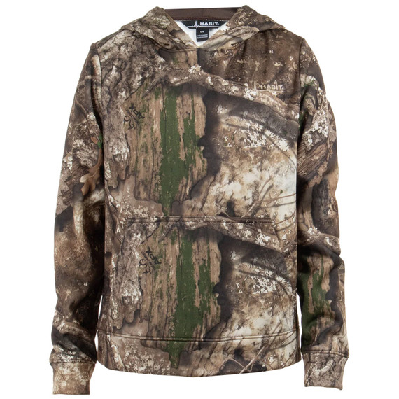 Habit Youth Summit Park Performance Hoodie Realtree Apx