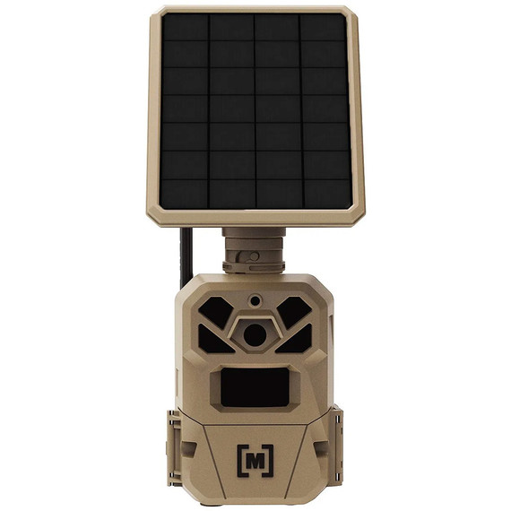 Moultrie Edge Solar Trail Camera 1080p 36mp Rechargable Battery Brown