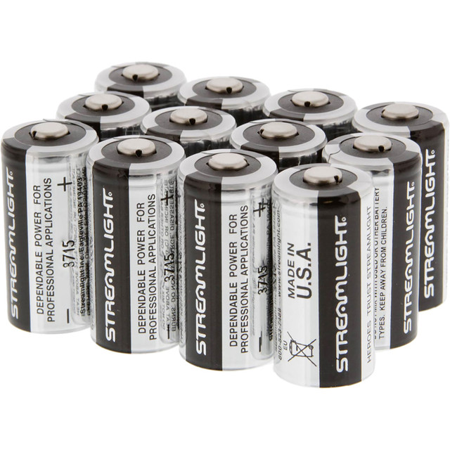 Streamlight Lithium Batteries Cr123a 12 Pack