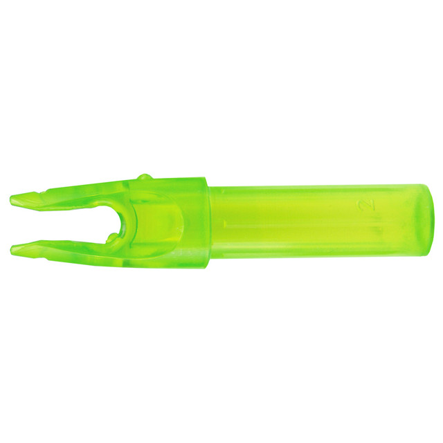 Carbon Express Launchpad Nocks Clear .244 12 Pk.