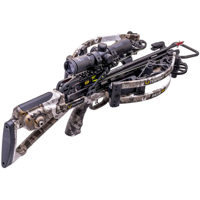 Tenpoint Siege 425 Crossbow Package Acuslide Moss Green