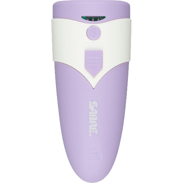 Sabre 3-in-1 Mini Stun Gun With Alarm And Led Light Purple