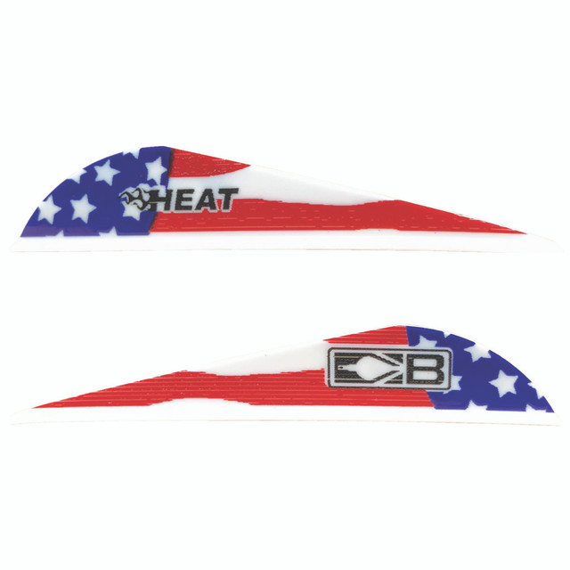 Bohning Heat Vanes Red 36 Pk.