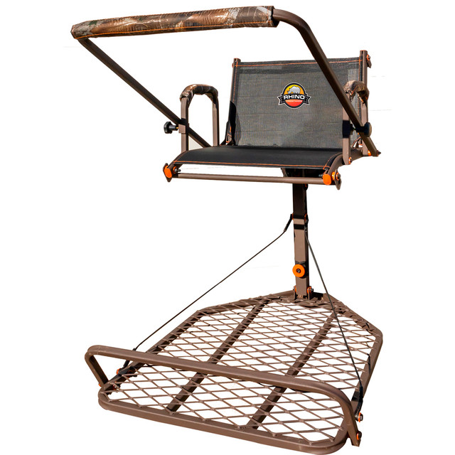 Rhino Hang On Stand W/shooting Rail