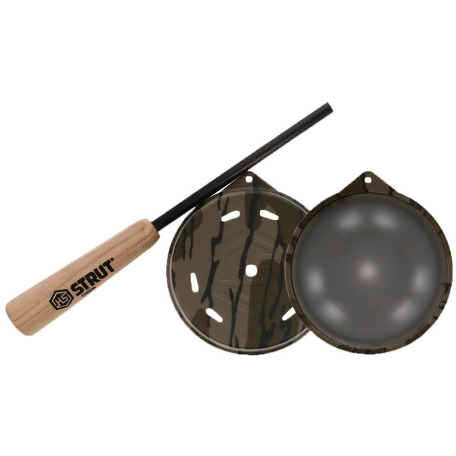 Hunters Specialties Camo Cutt'r Turkey Pot Call Glass Mobl