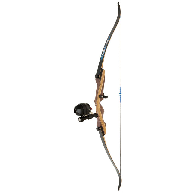 Fin Finder Sand Shark Recurve Lh Pkg W/spin Doctor Reel 35lb.