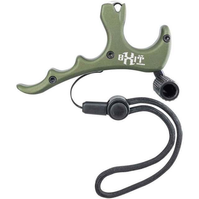B3 Exit L4 Release 4 Finger Od Green With Lanyard
