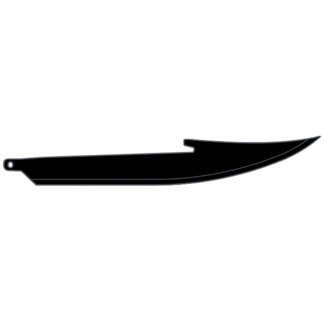 Outdoor Edge 5.0” Boning/fillet Blade Pack Black, 6 Blades