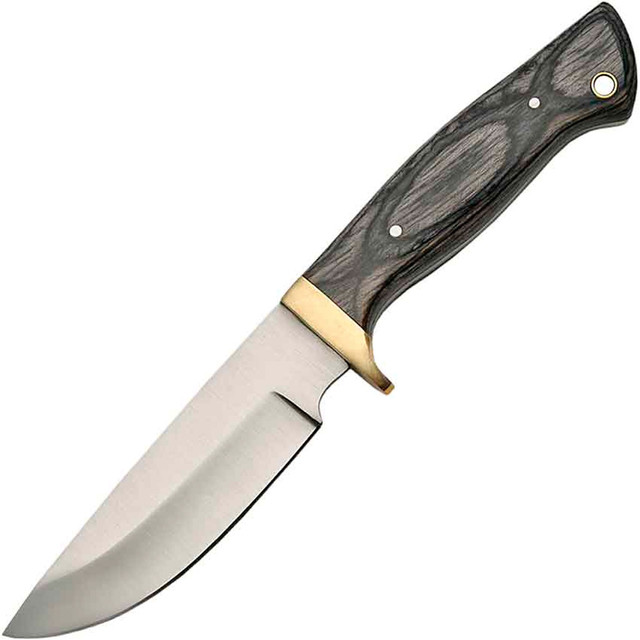 Szco Drop Point Skinner Knife Black