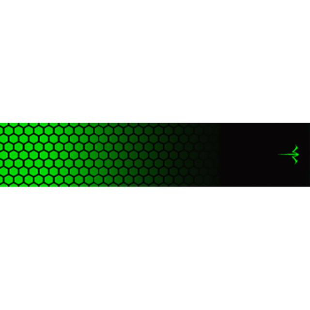 White Water Archery Honeycomb Fade Arrow Wraps Fade Lime Green 5 In. X 1.125 In. 15 Pk.