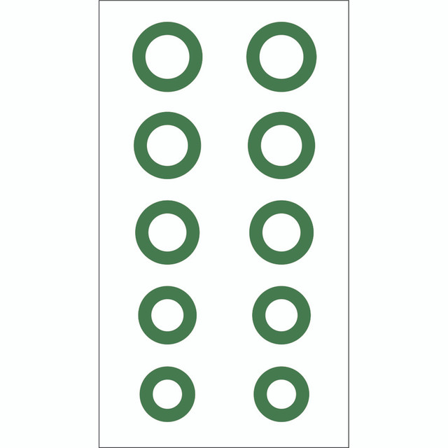 Gunstar Chubby Circle Reticle Set Green