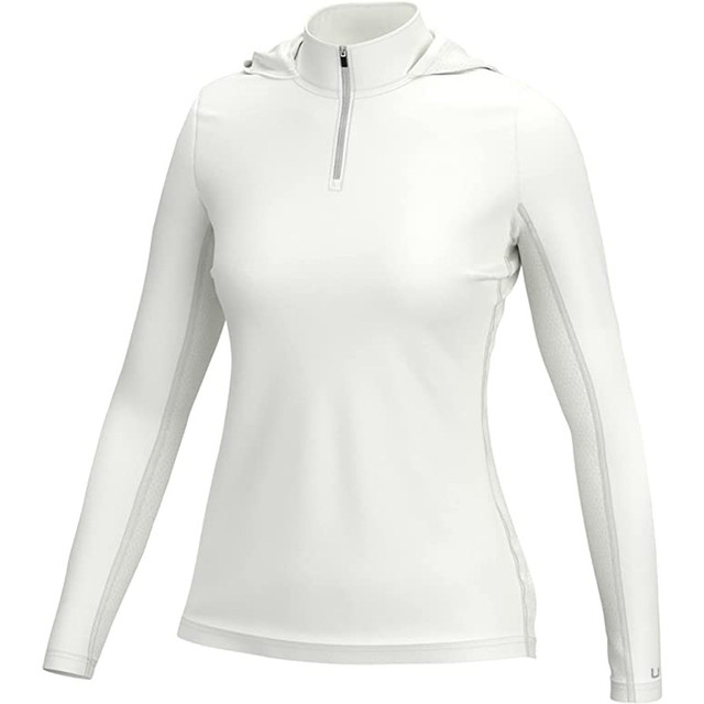 Huk Womens Icon X Hoodie White