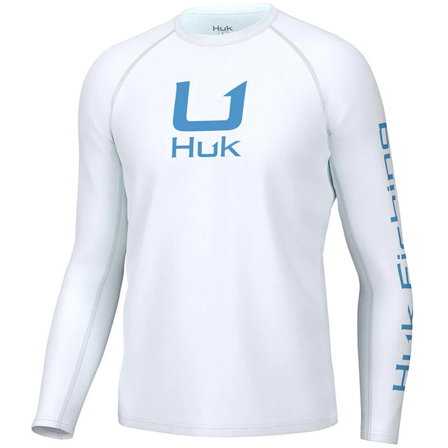 Huk Icon Ls T-shirt White