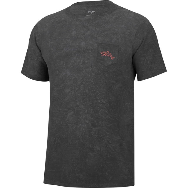 Huk Ss Mineral Wash T-shirt Volcanic Ash