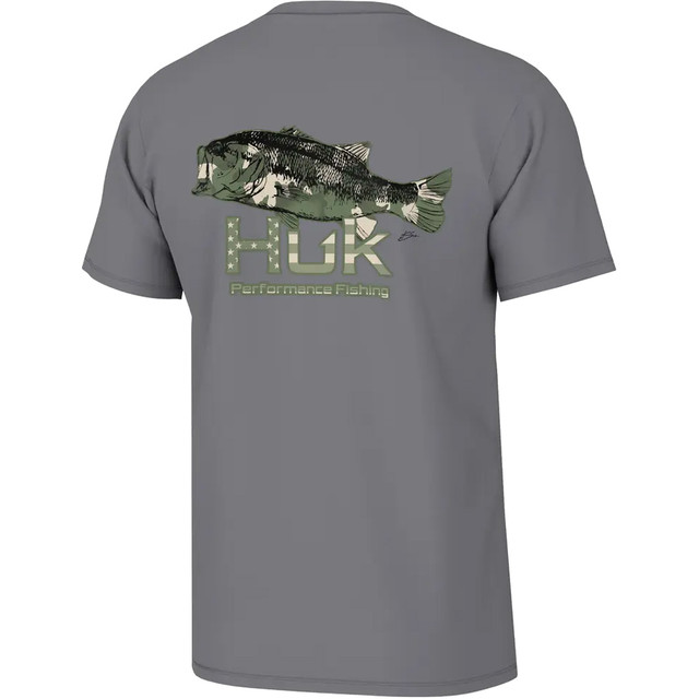Huk Kc Camo Bass T-shirt Night Owl