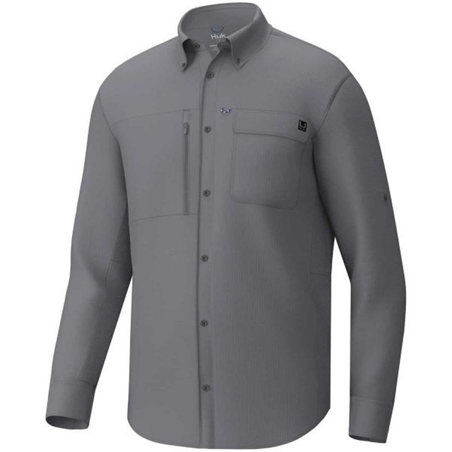Huk A1a Fishing Shirt Night Owl