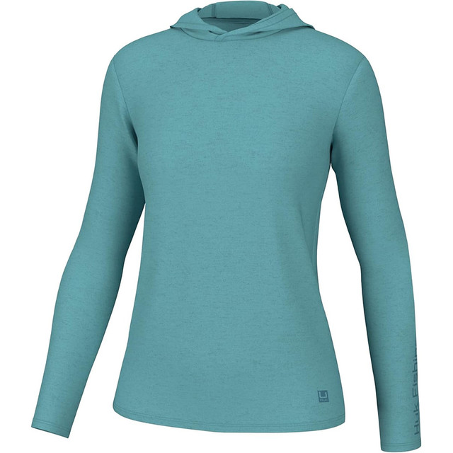 Huk Waypoint Hoodie Marine Blue