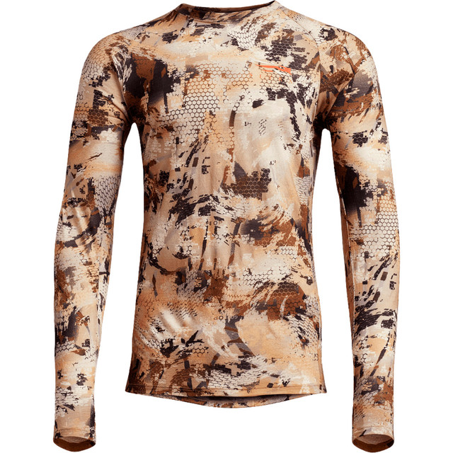 Sitka Core Merino 120 Ls Crew Marsh