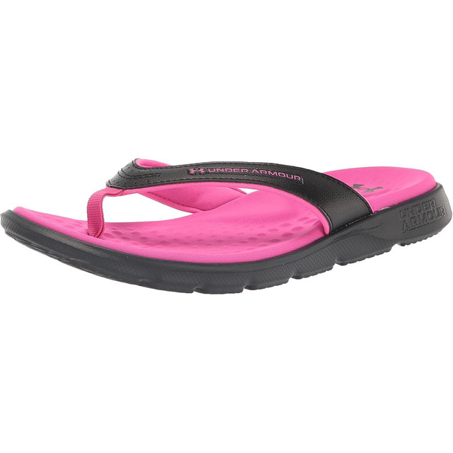 Women's Ua Ignite Pro Marbella Sandals Black-rebel Pink-rebel Pink