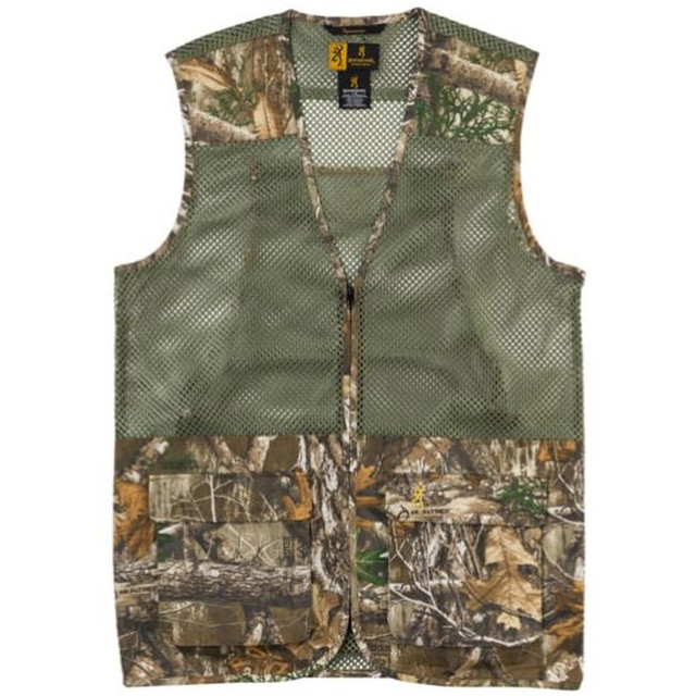 Browning Upland Dove Vest Realtree/olive Medium