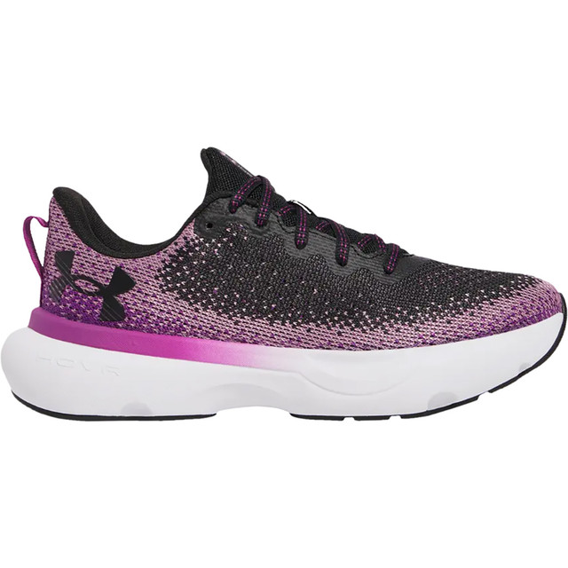 Women's Ua Infinite Running Shoes Black-andromeda Purple-black
