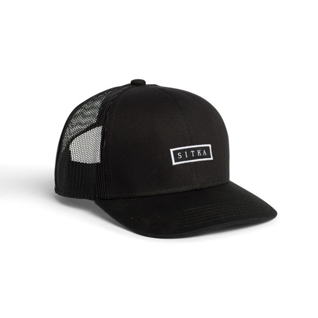 Sitka Foundation Mid Pro Trucker Black Osfa