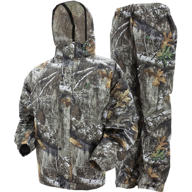 Frogg Toggs All Sport Rain Suit Realtree Edge Small