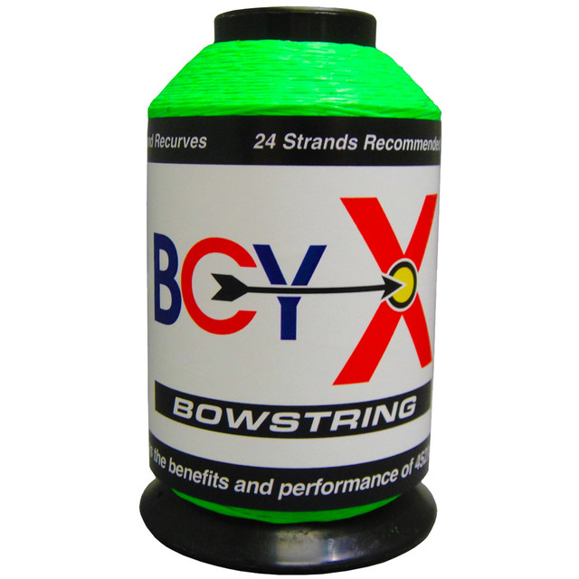 Bcy X Bowstring Material Neon Green 1/4 Lb.