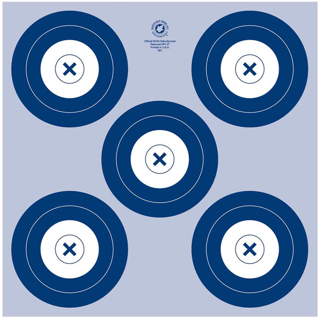 Maple Leaf Nfaa 5 Spot Target Single Target