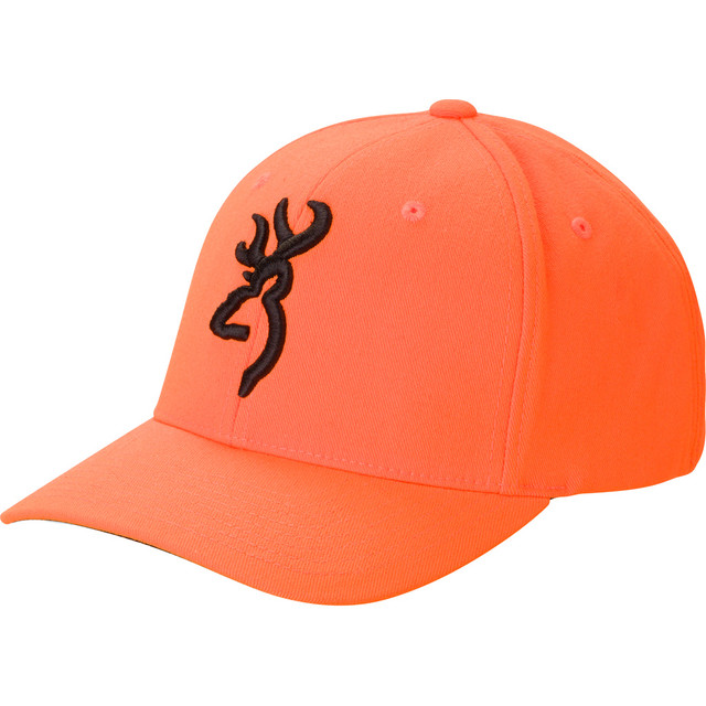 Browning Flexfit Safety Hat Blaze Orange S/m