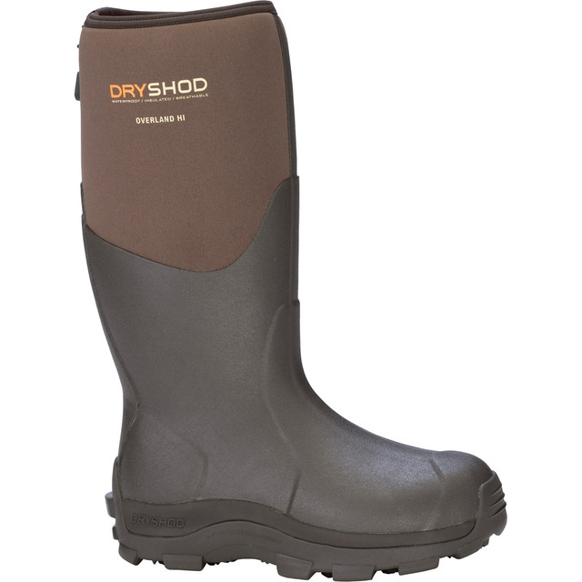 Dryshod Mens Overland Hi Muck Boot Khaki/timber Size 11