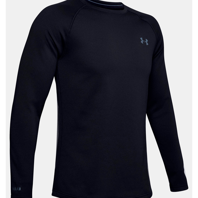Ua Base 4.0 Crew Thermal Black Large