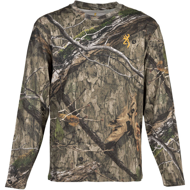Browning Wasatch Long Sleeve Shirt Mossy Oak Dna 2x-large
