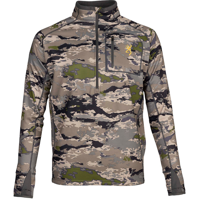 Browning Monroe 1/4 Zip Shirt Ovix Large