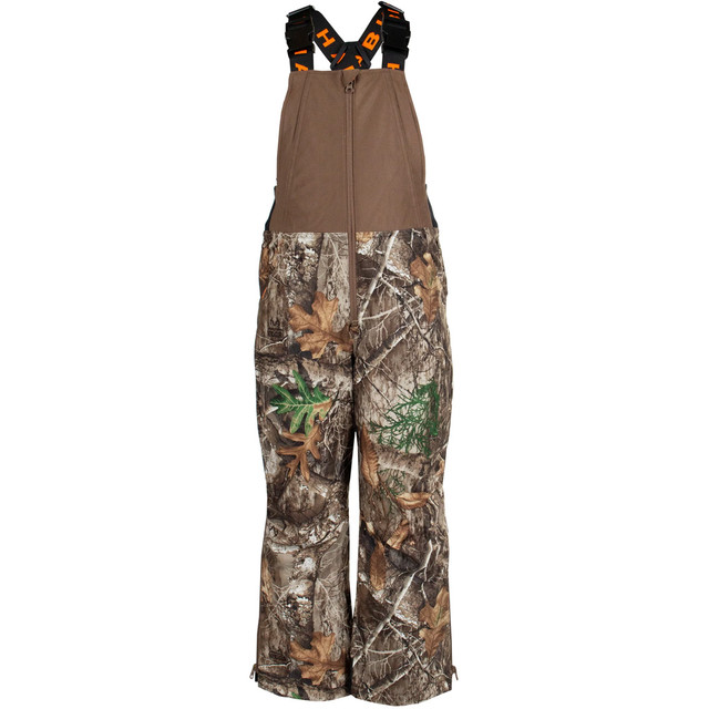 Habit Youth Cedar Branch Insulated Bib Realtree Edge Youth X-large