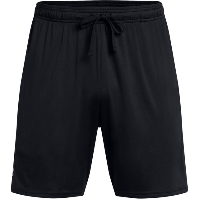 Men's Ua Tech 7 Shorts Black--white
