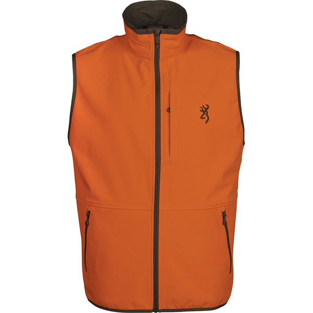 Browning Opening Day Softshell Vest Blaze Orange
