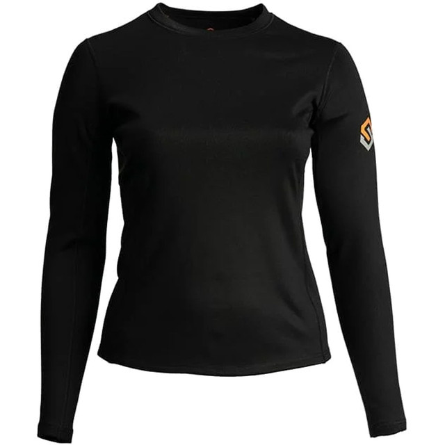 Scentlok Womens Climafleece Baseslayer Top Black 2x-large