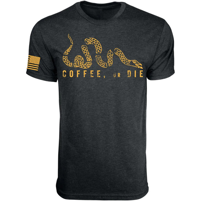 Black Rifle Coffee Or Die T-shirt Gold
