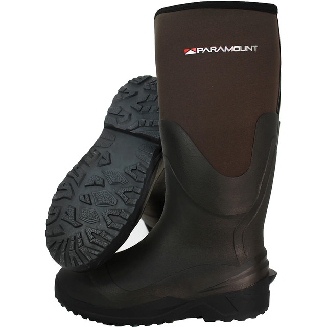 Paramount Tread-lite Rubber/neoprene Knee Boot Brown