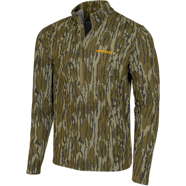 Muddy Trx Lightweight Quarter Zip Mossy Oak Bottomland