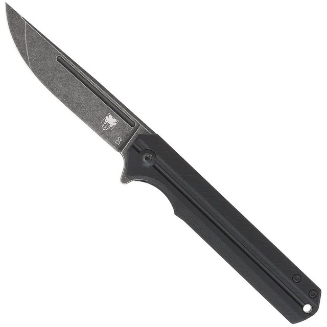 Cobratec Streamline G-10 Folder Knife Folding Blade Black