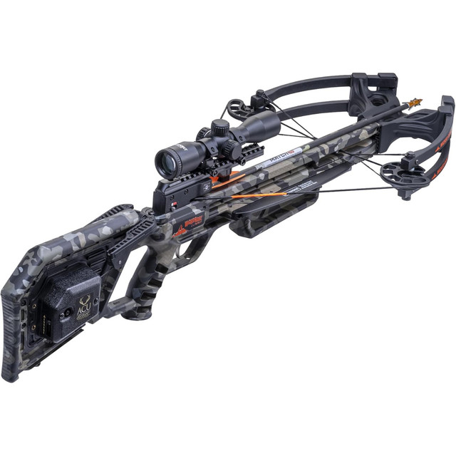 Wicked Ridge Commander 400 Crossbow Package Acudraw Proview 400 Scope Peak Camo