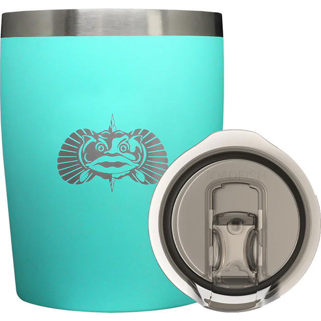 Toadfish Non-tipping Rocks Tumbler Teal 10 Oz.