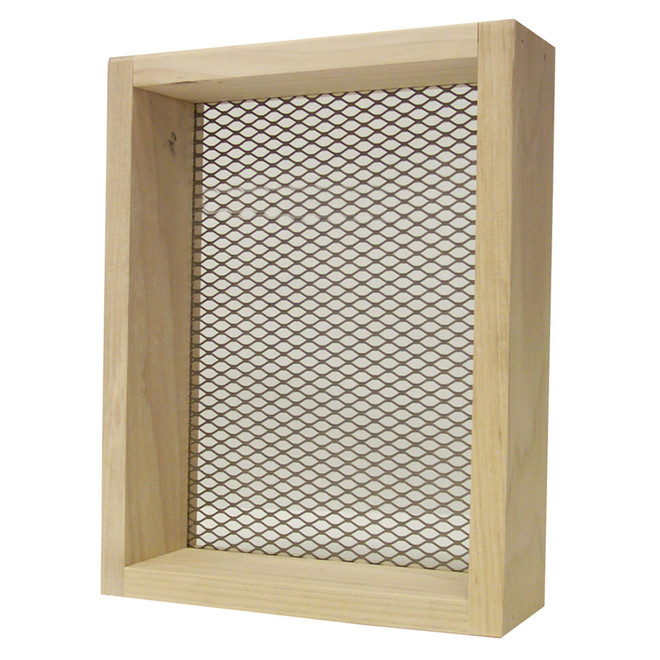 Rickard Mesh Wood Frame Deluxe Sifter