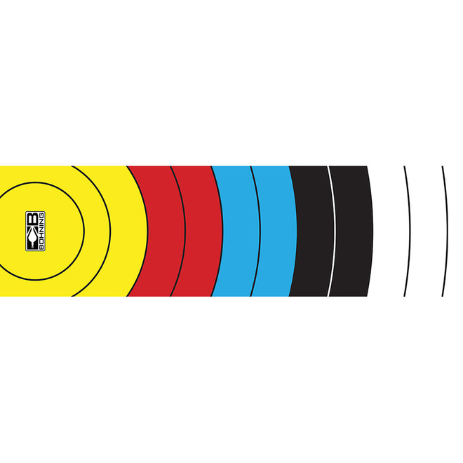 Bohning Arrow Wraps Target Face 4 In. Small 13 Pk.