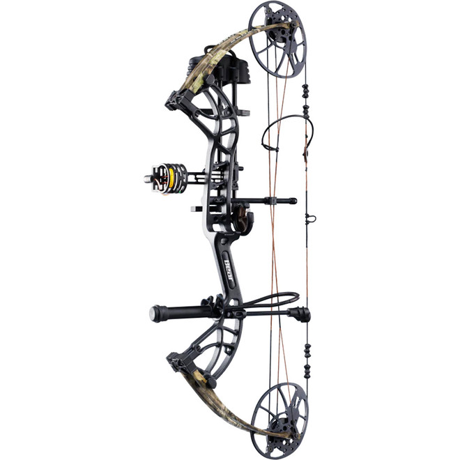 Bear Cruzer G4 Rth Bow Package Black/mossy Oak Roots 10-70 Lbs.